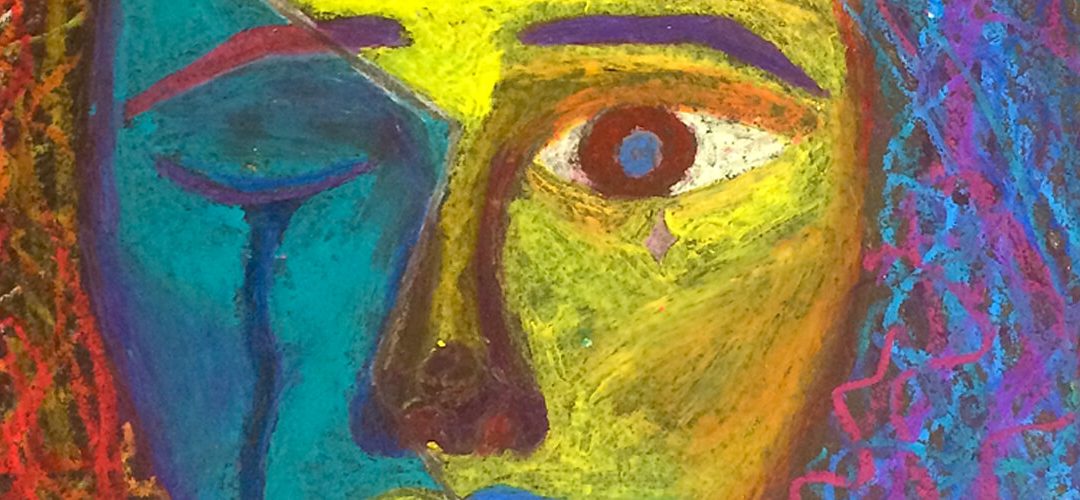 Expressionistisches Porträt