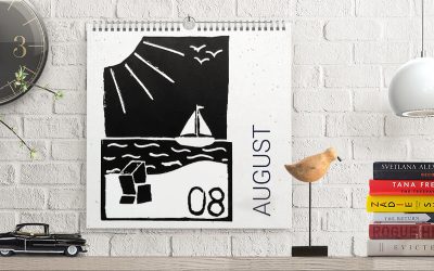 Kalenderbilder und Gedichte