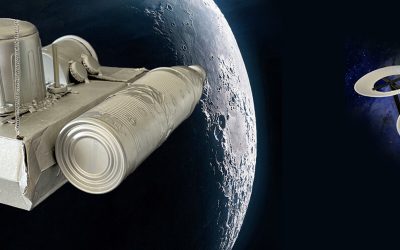 Futuristische Raumschiffe