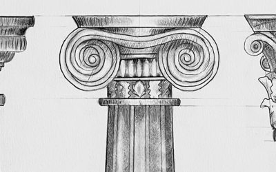 Griechische Säulen