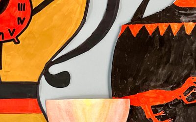 Griechische Vasenmalerei der Gegenwart