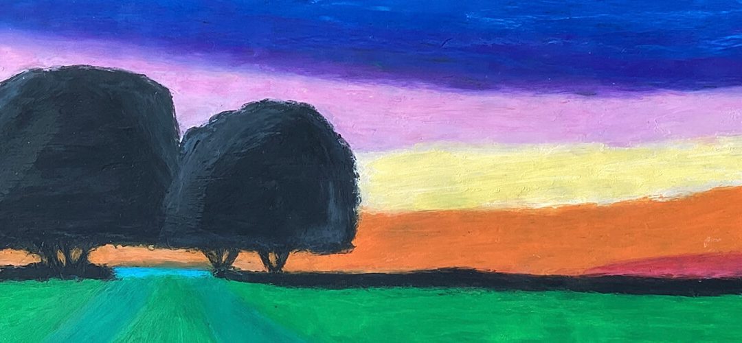 Expressionistische Landschaft