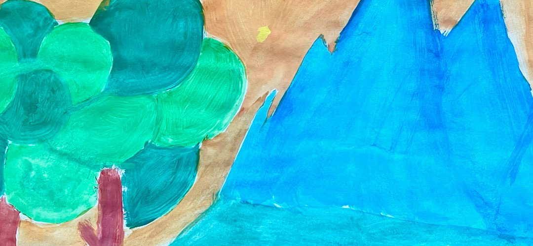 Expressionistische Landschaft